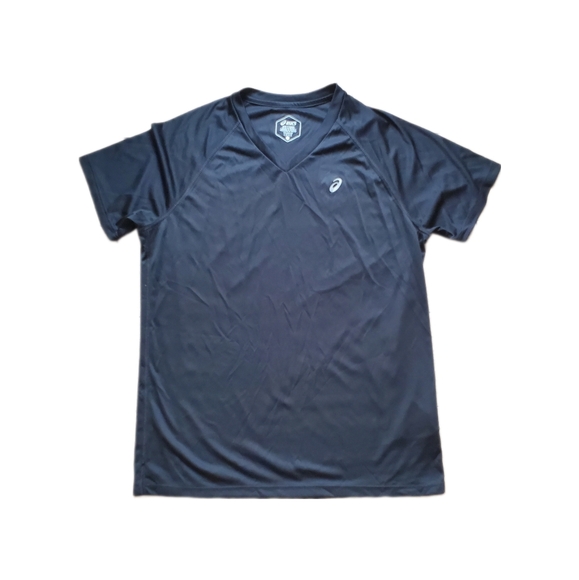 Asics Women's NWT Ready Set V Neck Top Sz L - Picture 4 of 6